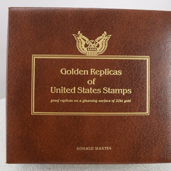 Golden Replicas of United States Stamps First Day Covers