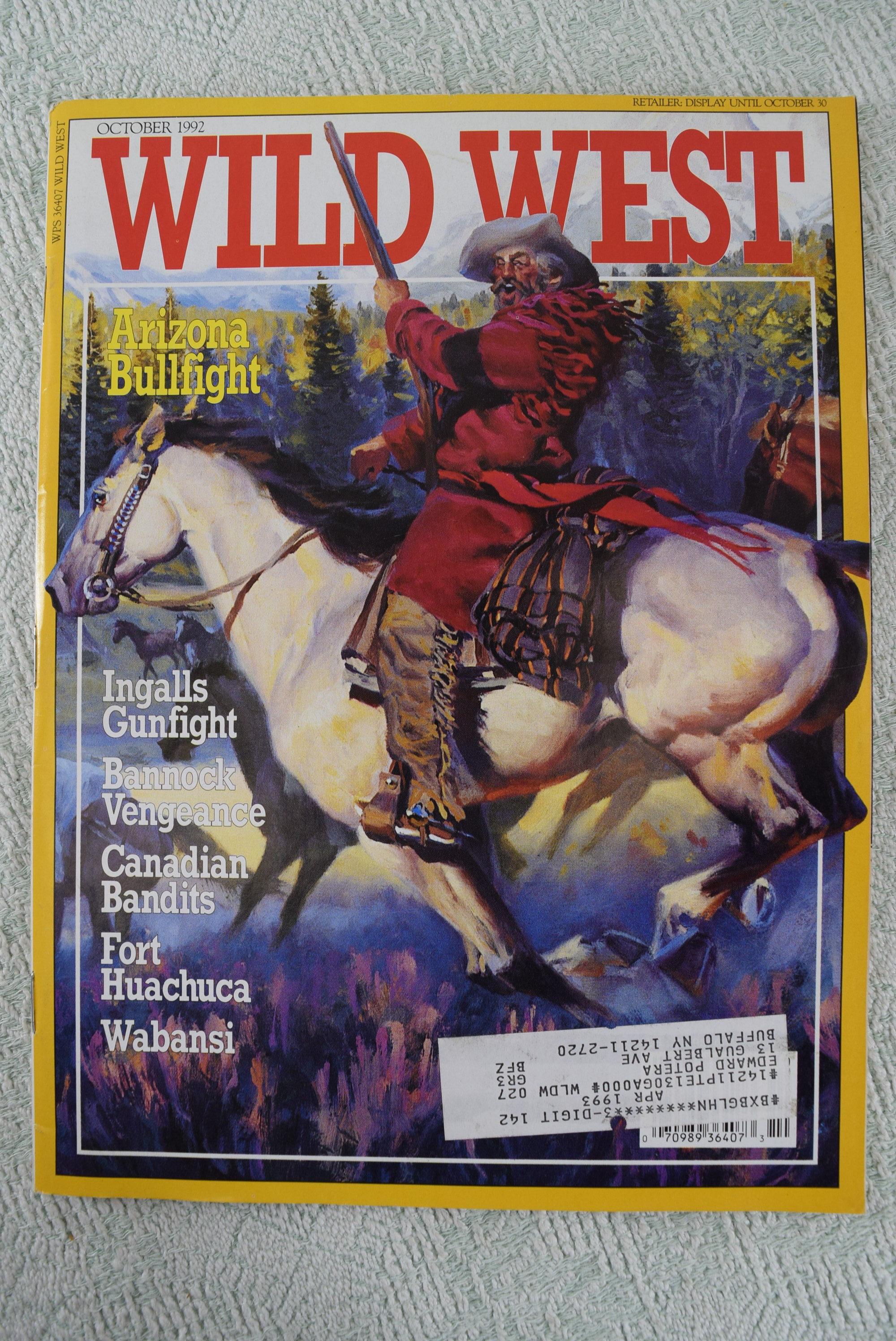 Lot of 6 Wild West Magazine Februar April Juni August Oktober Etsy
