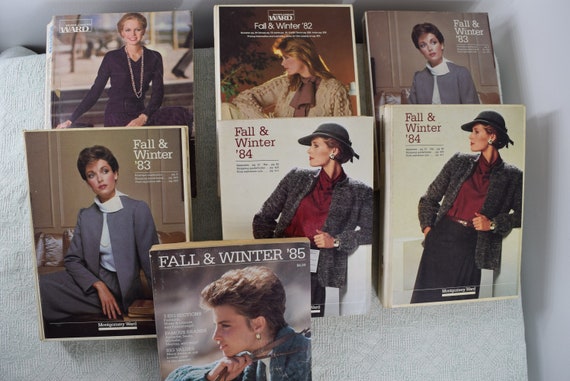 Montgomery Ward Catalogs 1980s (B) Vintage Choice - Etsy