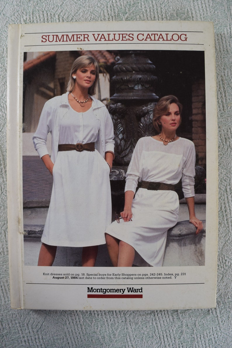 Montgomery Ward Catalogs 1970s J Vintage Etsy