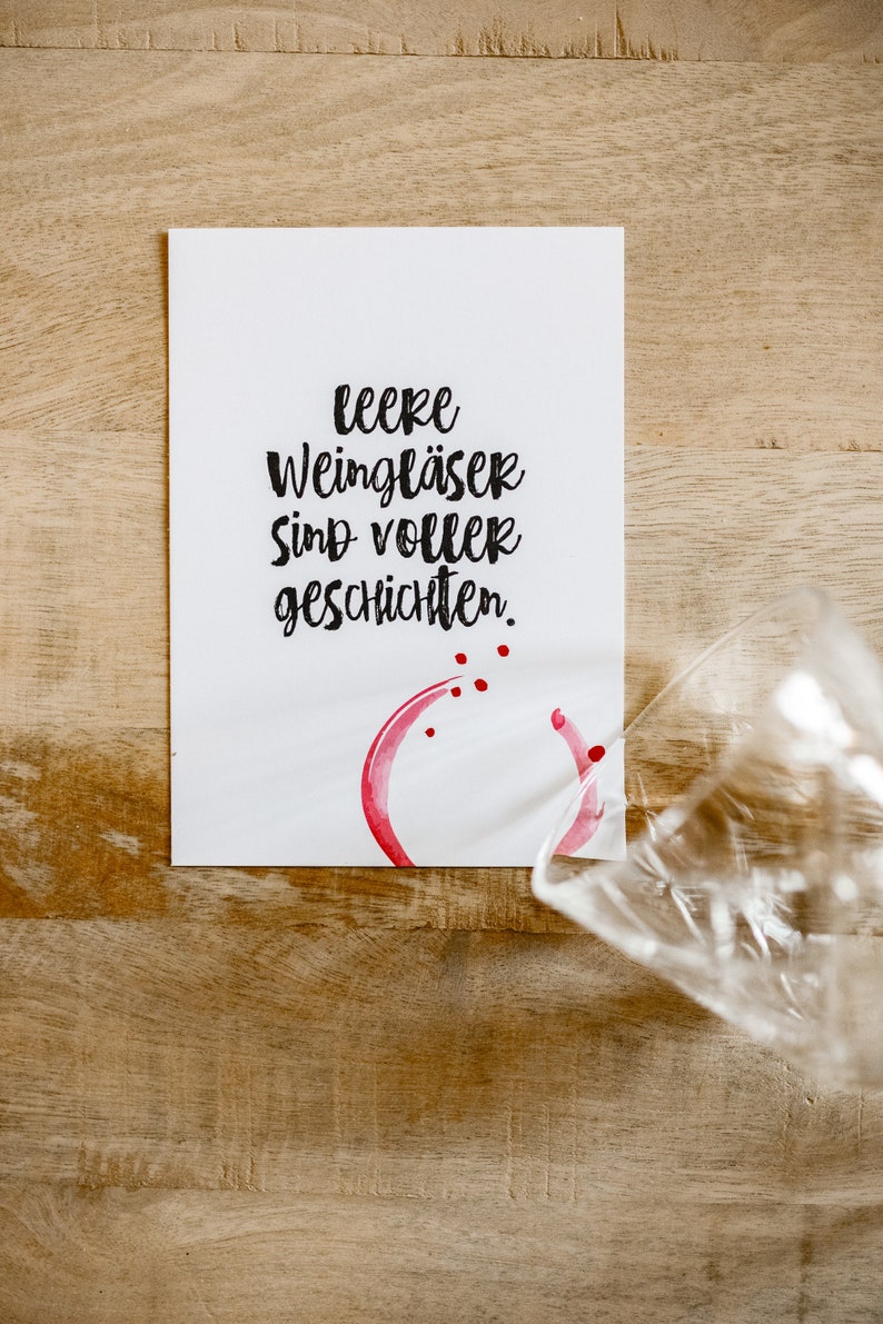 Set of 20 postcards Friendship collection cards with sayings on the subject of friends, love, missing, Corona // HEJ.CREATION image 7