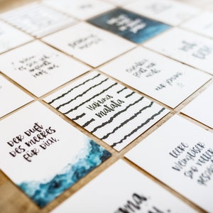 Set of 20 postcards Friendship collection cards with sayings on the subject of friends, love, missing, Corona // HEJ.CREATION image 8