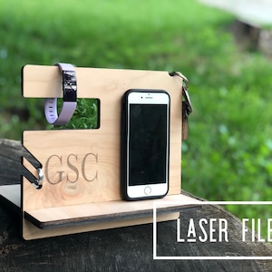 Bundle Docking Station Laser Cut File SVG