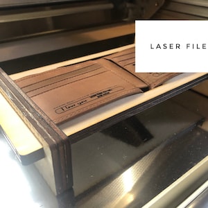 Wallet Jig Bifold und Trifold Laser File