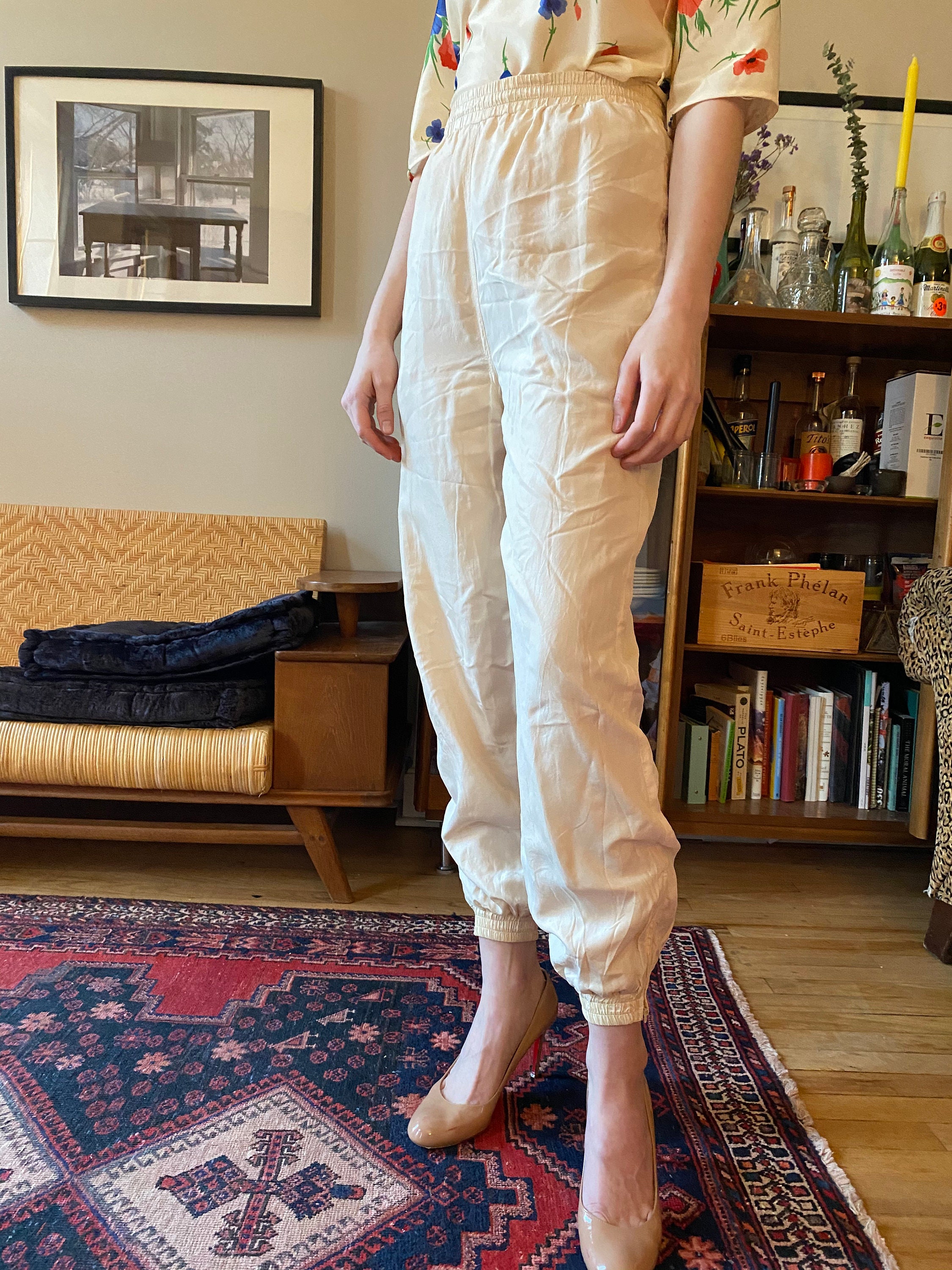 Wool-Silk Jogging Pants - Ready to Wear
