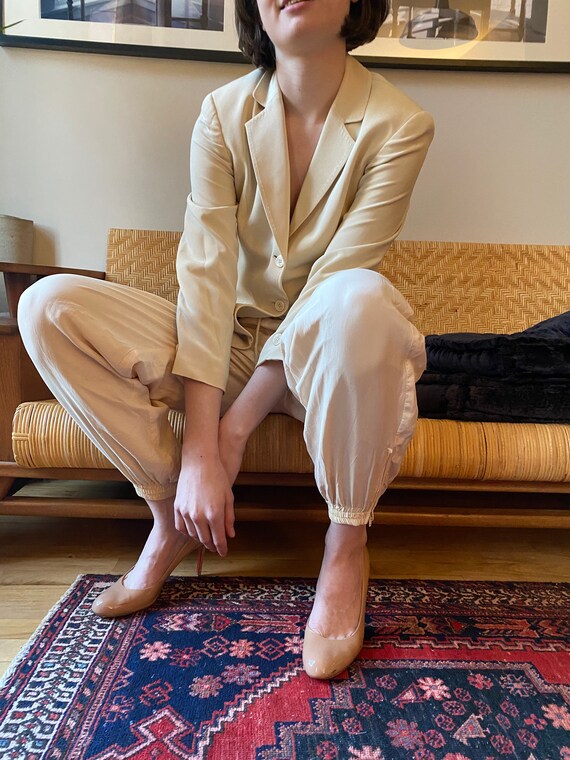 Rena Rowan Vintage 90's Moss Green Blazer by Rena Rowan main image 0