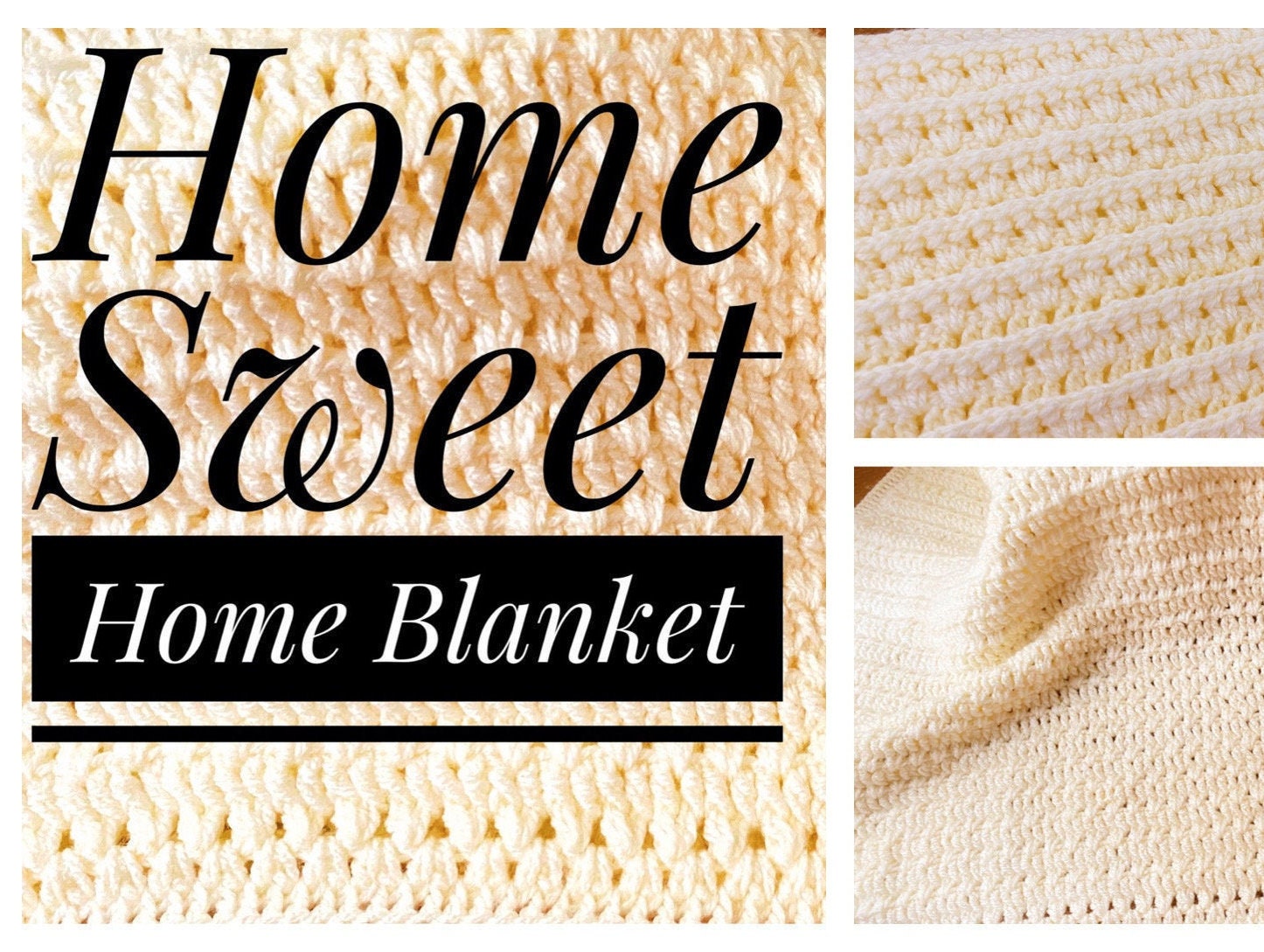 Easy lightweight store crochet blanket