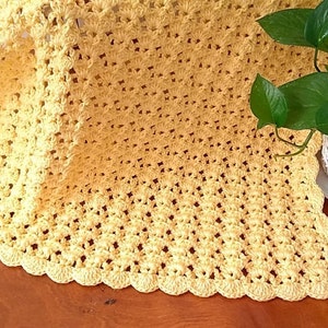 Crochet Blanket Pattern - Crochet Afghan Pattern - Crochet Pattern - Intermediate Crochet Blanket Pattern