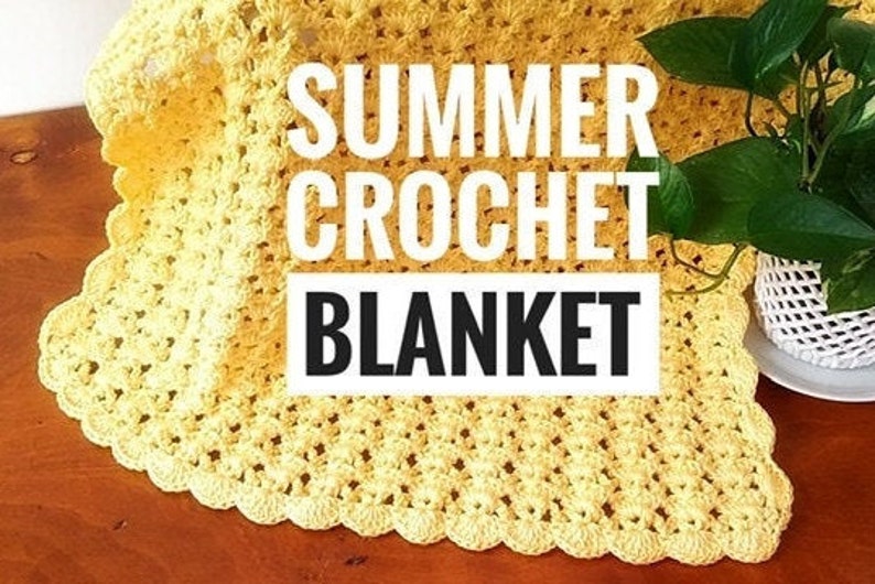 Crochet Blanket Pattern Crochet Afghan Pattern Crochet Pattern