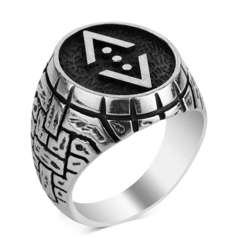 Cukur Silver Men Ring Licensed Product Silver Men Ring Cukur Etsy