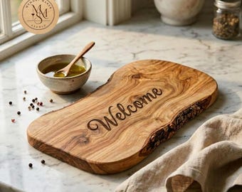 Personalized Olive Wood Cutting Board | Charcuterie Board