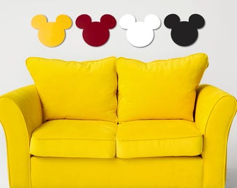 Mickey Mouse Inspired Large Mat Board Silhouettes