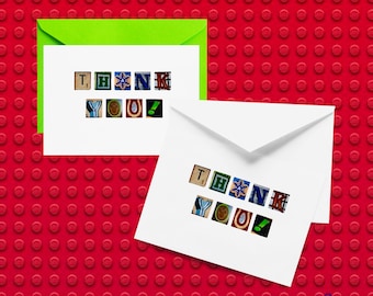 Carte de remerciement photographique Disney Alphabet, parcs à thème WDW