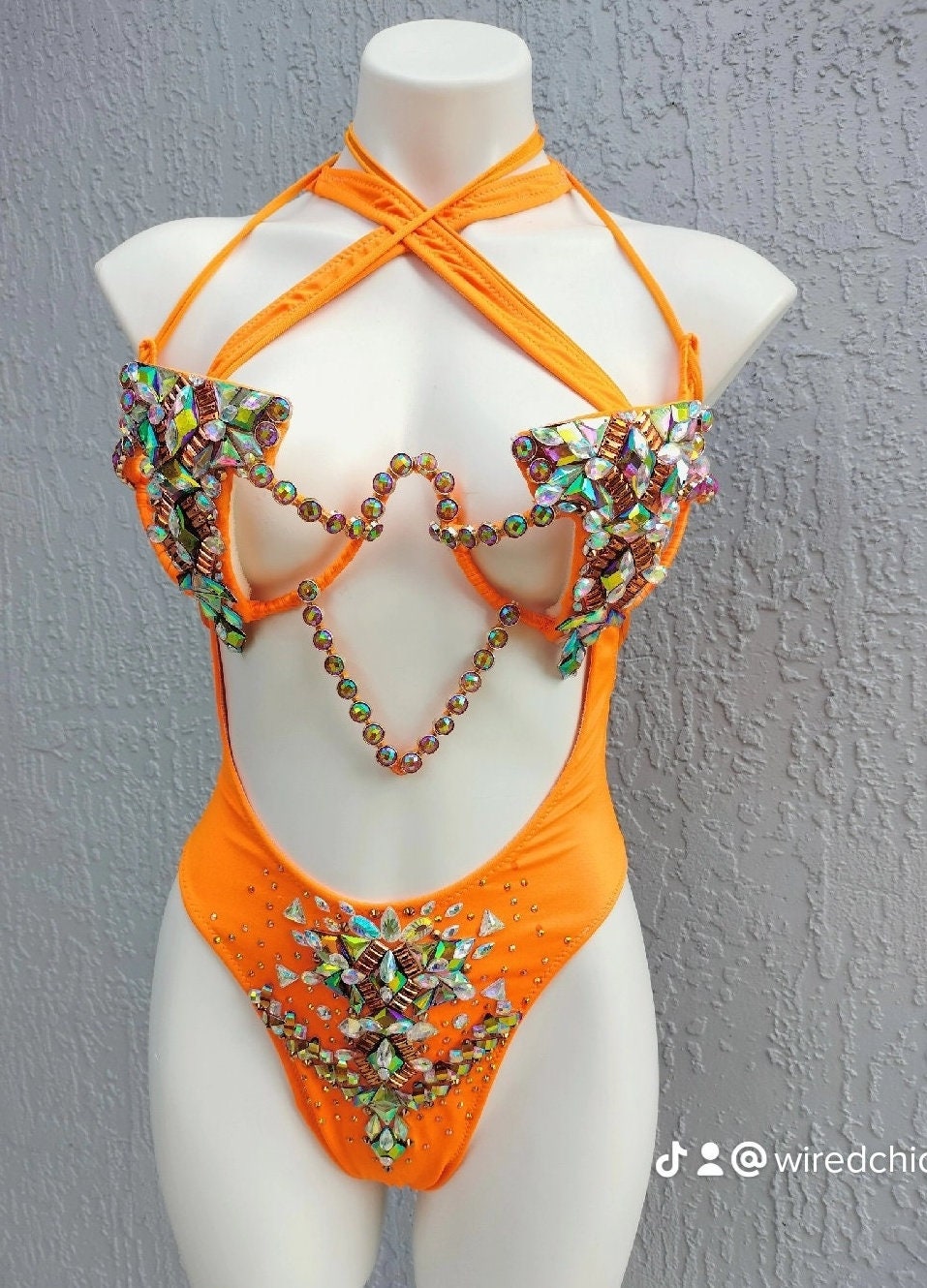 Caribbean Carnival Costume One Piece