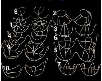 wire bra frames- 2 sizes / one size fits most READ DESCRIPTION