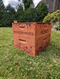 Beehive Box | Personalized custom Laser Engraved | Langstroth Brood Deep or Honey Supers | Box Only | Unassembled | Unstained raw wood
