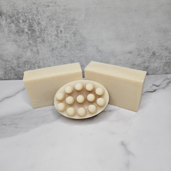 Pumpkin Coconut Soap, Artisan Soap, Bar Soap, Cold Process Soap, Natural Soap, Sensitive Skin Soap, Unscented Soap, Vegan Soap, Real Pumpkin