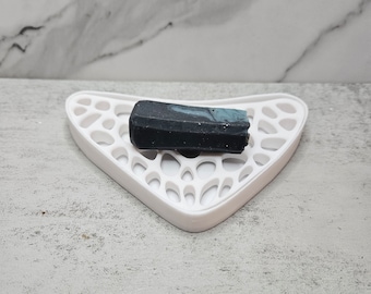 Minimalist Triangle Soap Dish, 3D Printed Kitchen Bathroom Accessory