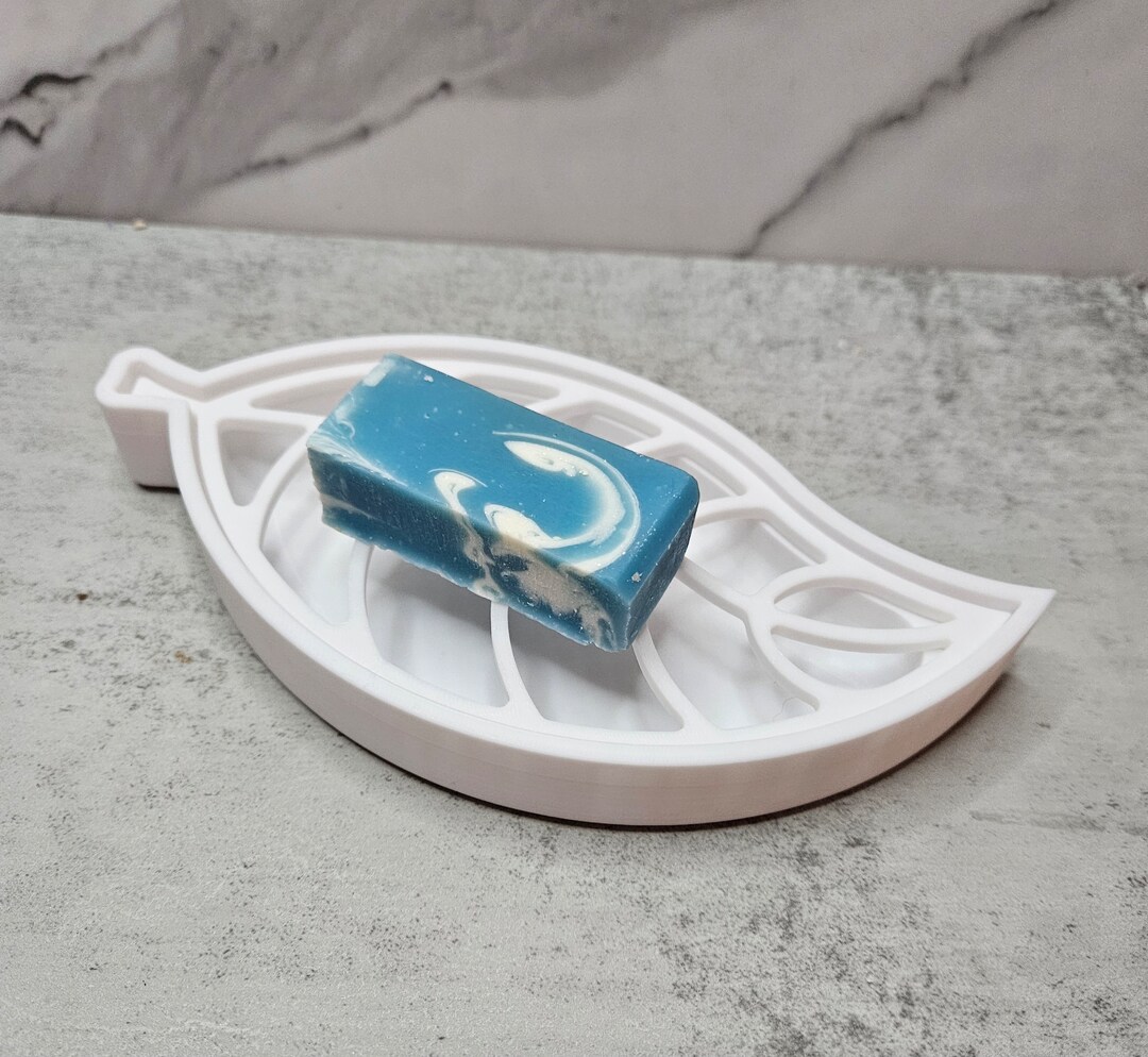 Leaf Soap Dish, Countertop Soap Dish, Sink Soap Dish, Kitchen Soap