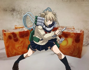 Bloody Transformation Artisan Bar Soap, Anime Inspired Soap, Manga Inspired Soap, Handcrafted Soap, Vegan Soap, Cold Process Soap