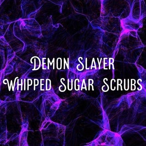 D.S Inspired Whipped Sugar Scrubs, Anime Inspired, Body Scrub, Foaming Whip Soap, Whipped Scrub Soap, Sugar Whipped Soap