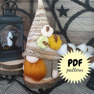 Pompoen Halloween Kabouter / Gehaakt Kabouterpatroon