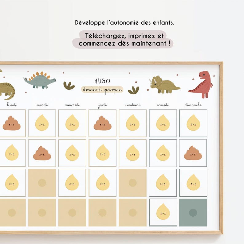 Pooping Routine Chart Printable Potty Training Chart|montessori Toddler Autonomy, Reward ...