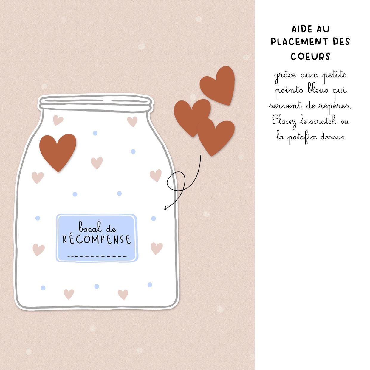 WEILONGB Bocal De Récompense étoile En Bois – Tableau De Comportement Pour Enfant, Motivation Dinosaure