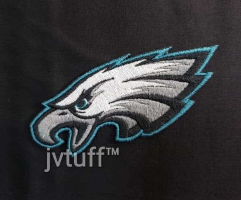 NFL Philadelphia Eagles Iron Sew on Embroidered Patch Logo Etsy