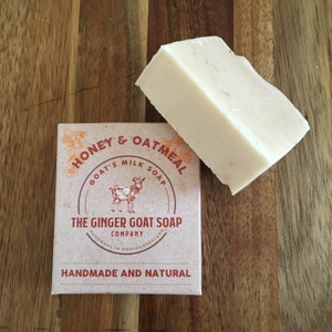 Honey & Oatmeal Goats Milk Soap
