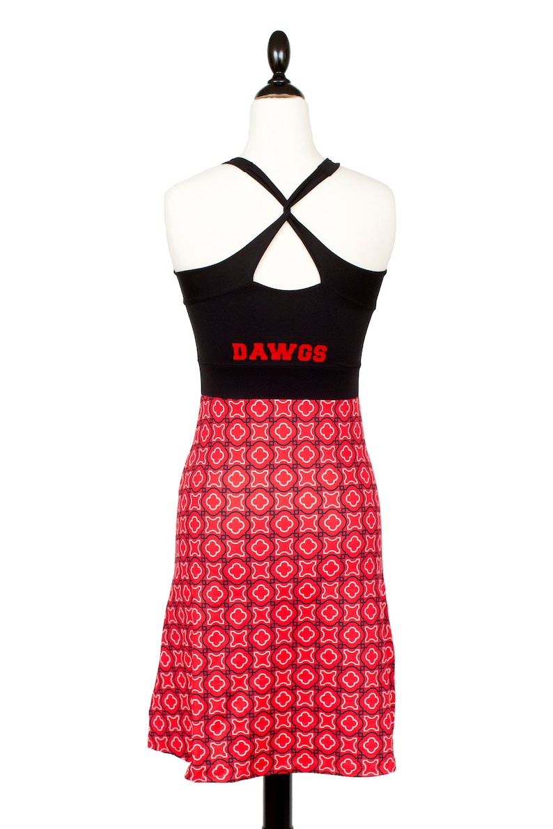 UGA Dawgs Size L Game Day Dress Etsy