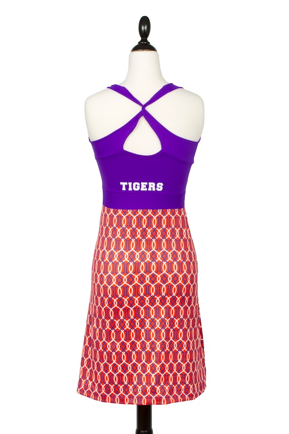 purple clemson dress Clemson Youth Soft-Touch Cheer Dress
