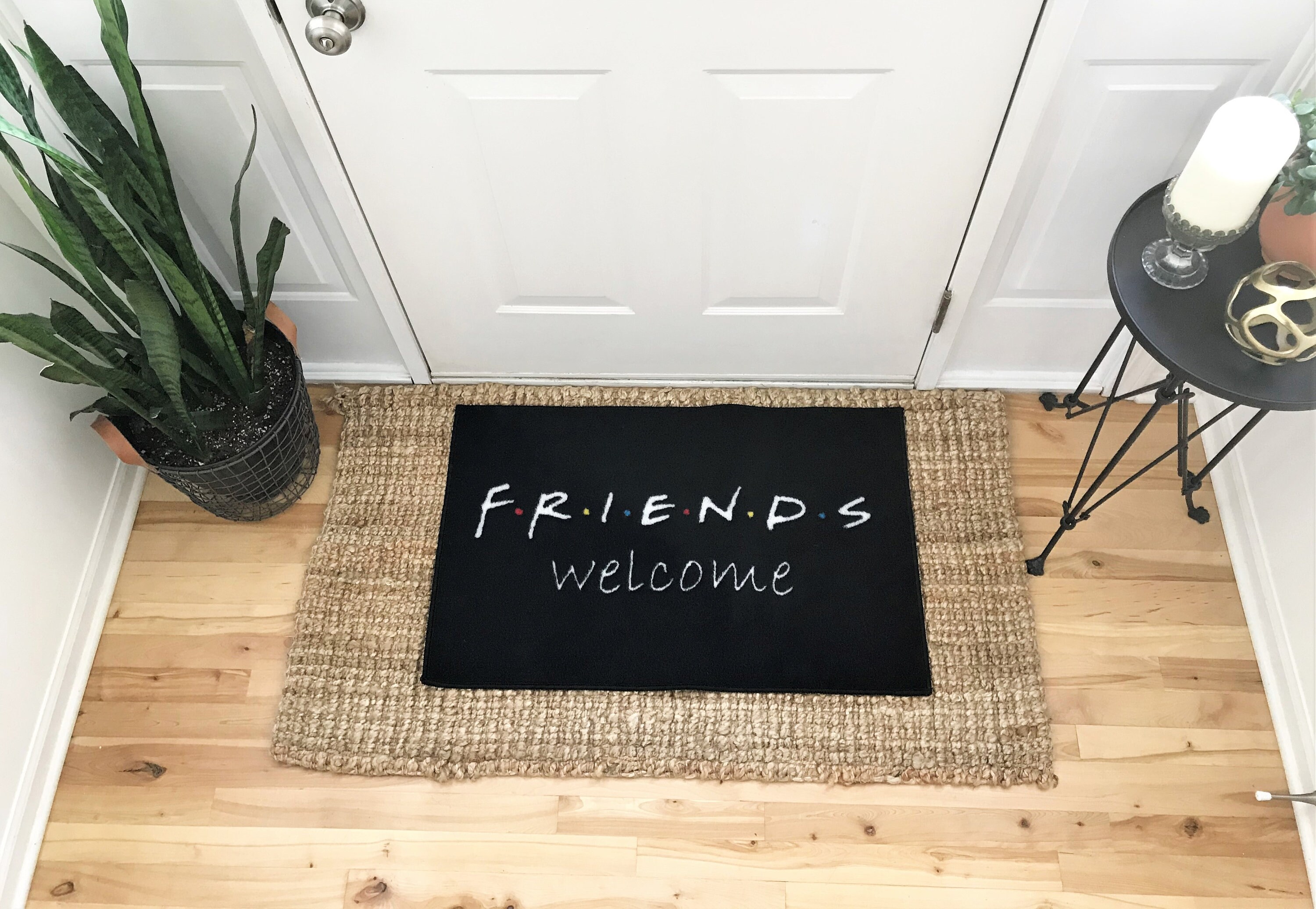 FRIENDS Doormat Etsy