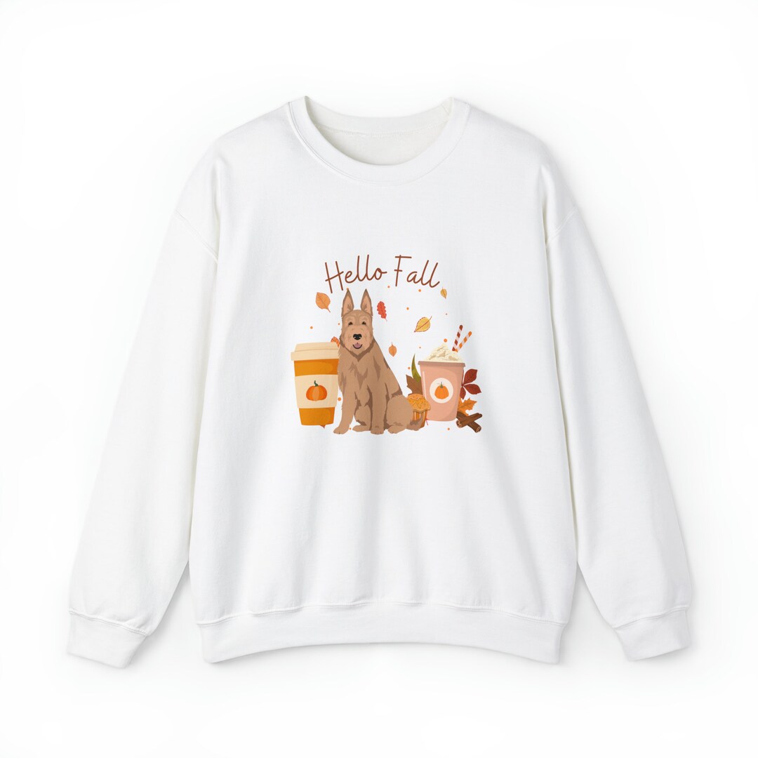 Berger Picard Hund Süßes Herbst Halloween Unisex Sweatshirt mit