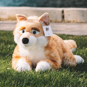 Pre Order Wolf Dog Plush 22in by Prime Shiba