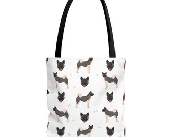 American Akita Dog Tote Bag, Akita Dog Mom Gift