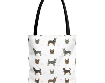 Swedish Vallhund Dog Tote Bag, Vallhund Dog Mom Gift