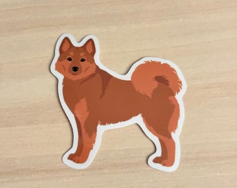 Finnish Spitz Dog Sticker