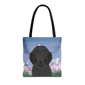 Poodle Dog Tote Bag 16x16
