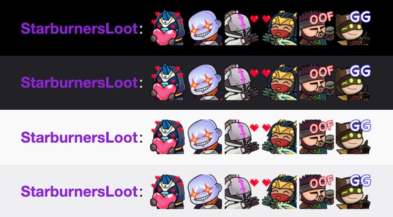 Destiny 2 Emote Set for Twitch/discord 