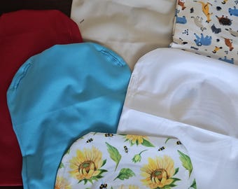 Waterproof Stoma Shower Cover: Closed Back. Select the correct flange size for your bag. Instructions in photos showing how to measure this