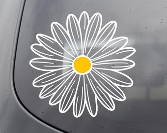 Daisy Car Decal | Etsy