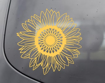 Download Sunflower Decal Etsy