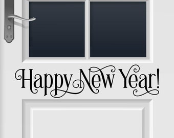 69inx46in, Decal Sticker Multiple Sizes New Year Party Celebrate Happy New Year Holidays and Occasions Happy New Year Party Outdoor Store Sign Blue 69inx46in, Decal Sticker Multiple Sizes New Year Party Celebrate Happy New Year Holidays and Occasions Happy New Year Party Outdoor Store Sign Blue