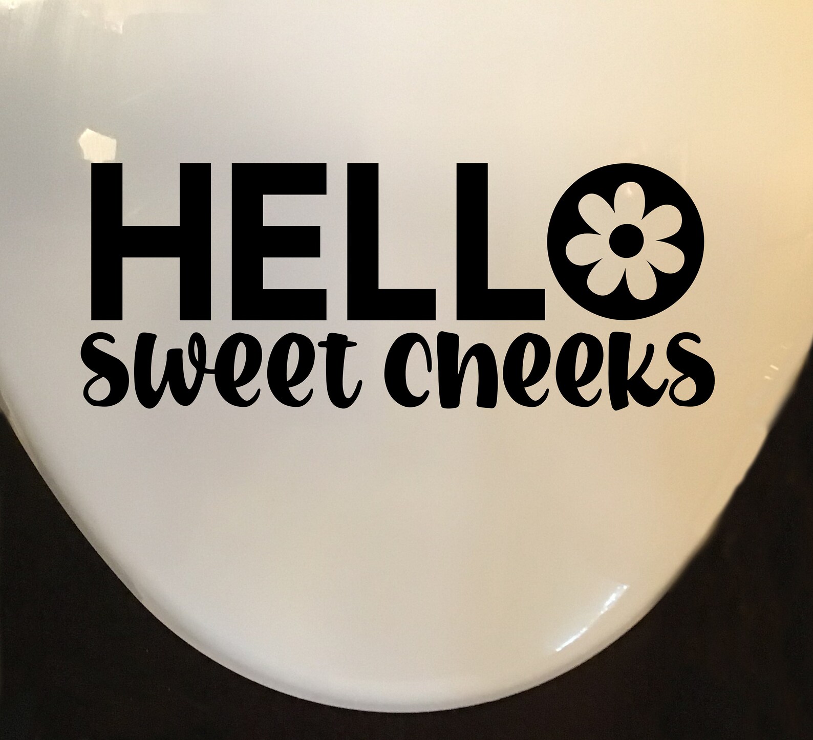 Hello sweet cheeks vinyl decal hello sweet cheeks sticker  etsy Hello sweet cheeks vinyl decal hello sweet cheeks sticker  etsy