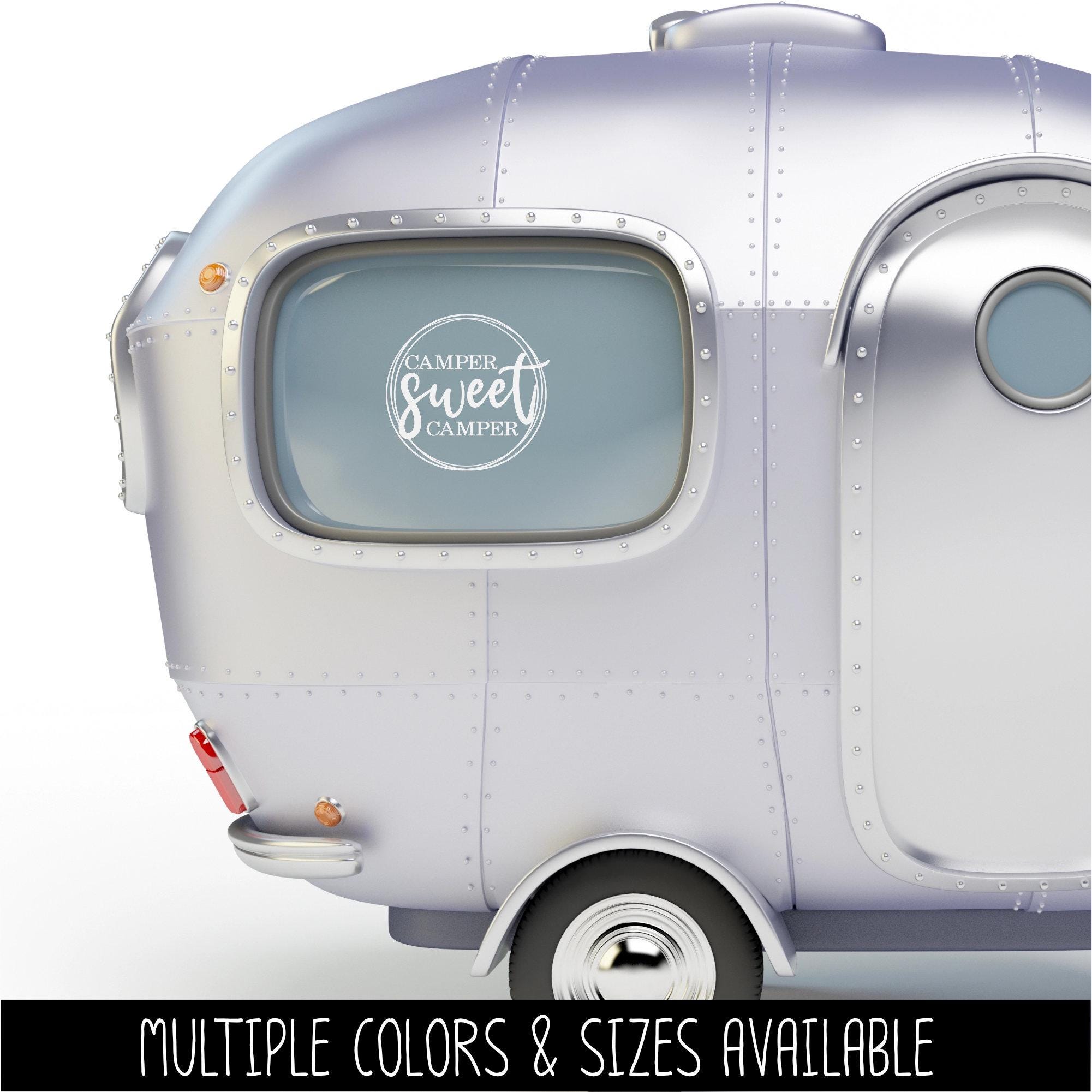 Camper Sweet Camper Decal Vinyl Sticker RV Car Tent Outdoor Lover ...
