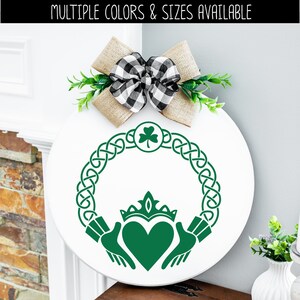 Claddagh Ring Friendship Loyalty Love Vinyl Decal - Claddagh Sticker ...