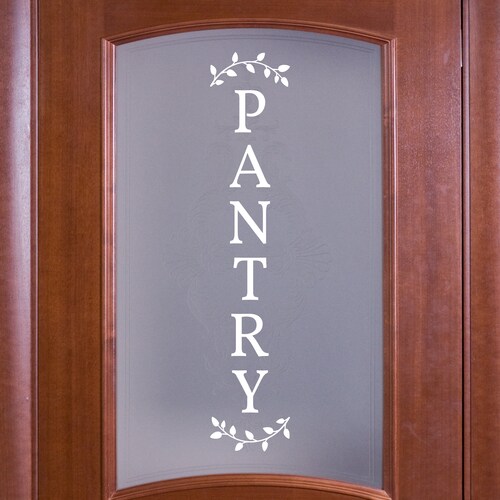 Pantry Door Decal Pantry Decal Kitchen Decal Pantry Decor Etsy