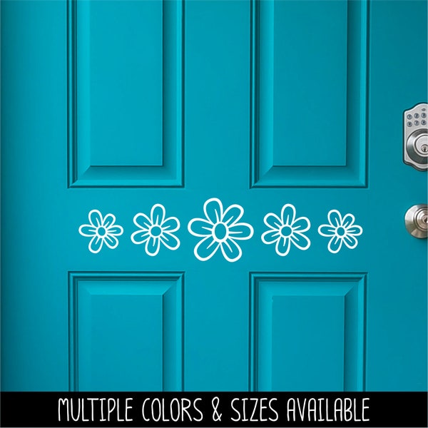 Flower Chain Decal - Flower Chain Sticker - Flower Decal - Flower Sticker - Flower Wall Decal - Flower Car Decal - Flower Door Decal - Daisy