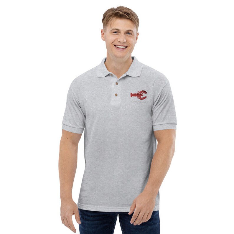 Lobster Embroidered Polo Shirt